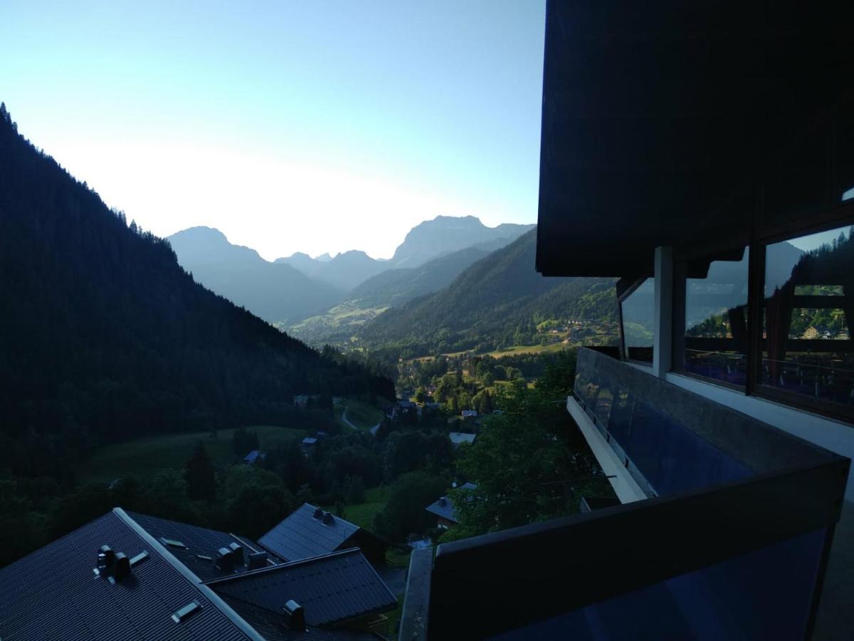 Hotel Le Panoramic Châtel Exterior foto