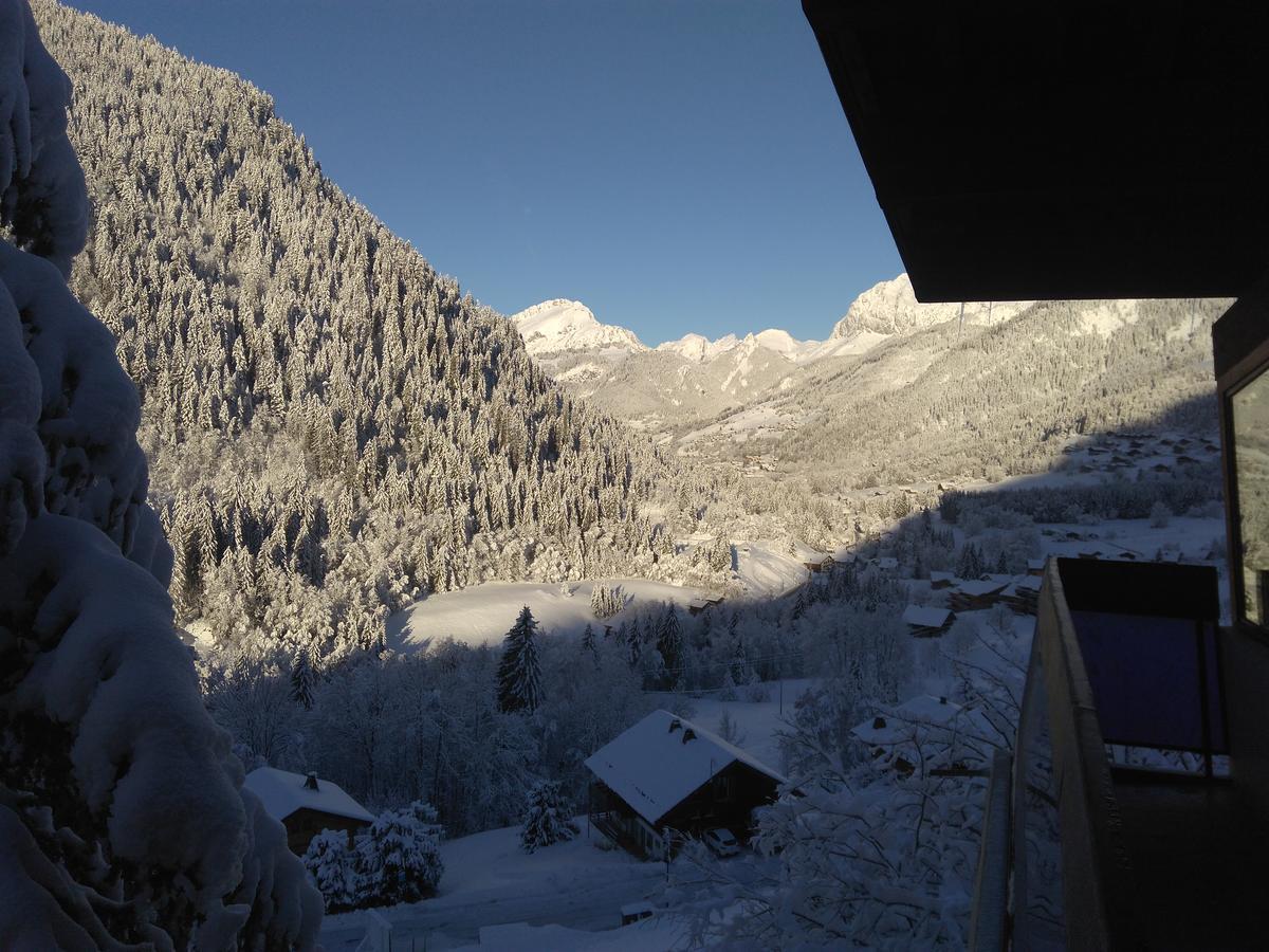 Le Panoramic Aparthotel Châtel Buitenkant foto